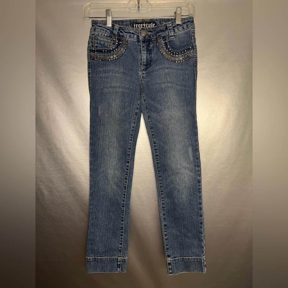 Freestyle Revolution Girls Denim Jeans Size 10